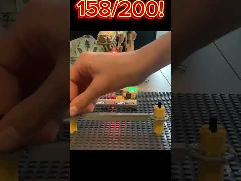 158/200! Wie man eine Schiene RICHTIG anwinkelt! #lego #legoasmr #legorollercoaster