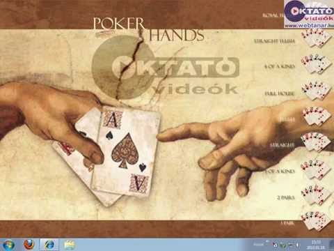 A póker alapjai - 3.lecke: A póker-kezek erősségi sorrendje - Oktatóvideók Bt.