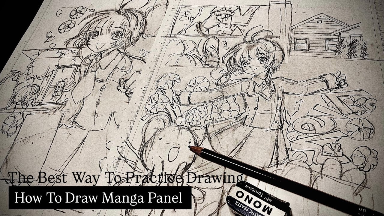 How I Practice Drawing Manga