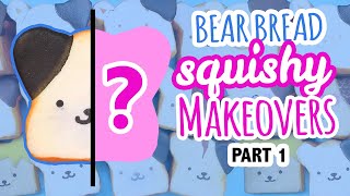 Decorating My Bear Bread Squishy Collection (Part 1)
