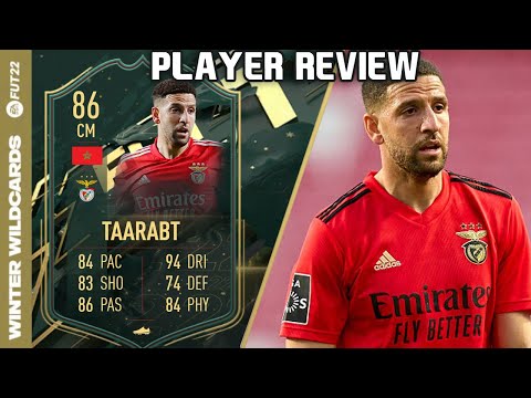 INSANE DRIBBLING! 🪄 86 WINTER WILDCARDS TAARABT PLAYER REVIEW! FIFA 22 ULTIMATE TEAM