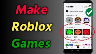 How to Make A Roblox Games on Mobile ( Android/iOS ) | Create Games on Roblox Mobile