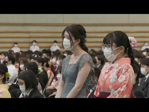 令和3年度 岡山大学学位記等授与式 / Okayama University Degree Conferment Ceremony, Academic Year 2021（午後の部）