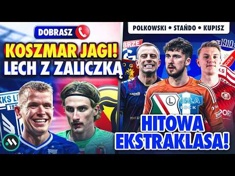 LECH Z ZALICZKĄ, BLAMAŻ JAGI! LEGIA - WISŁA, WIDZEW - CRACOVIA, GÓRNIK - POGOŃ: HITY W EKSTRAKLASIE!