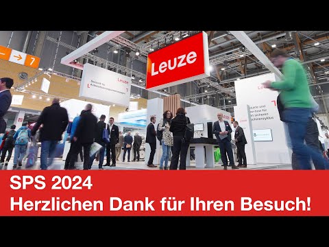 Vielen Dank für Ihren Besuch auf dem Leuze Stand der SPS in Nürnberg
