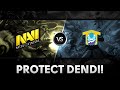 Protect Dendi! by Na'Vi vs Team Tinker @D2CL S4 ...