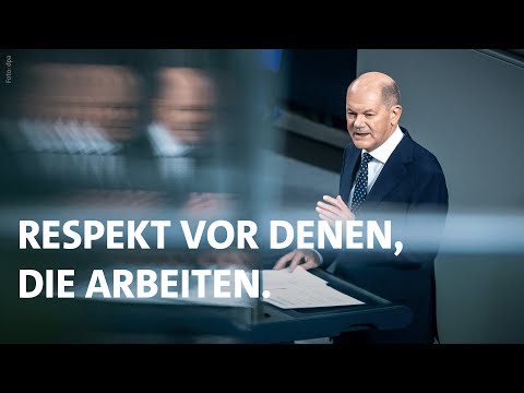 Olaf Scholz im Bundestag: Zeit für Respekt