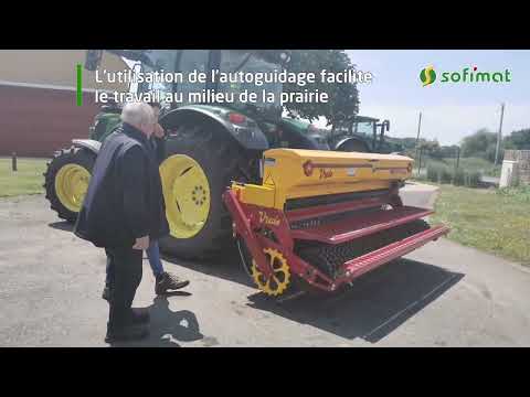 Vidéo livraison pour location semoir agricole mecanique Vredo