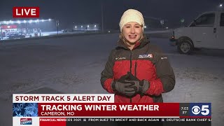 Tracking winter weather in Cameron, MO