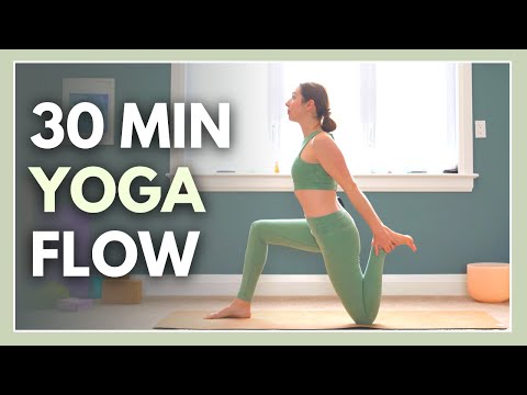 30 min Vinyasa Yoga Flow - Minimal Cues Yoga