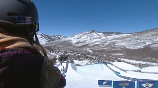 2015BurtonUSOpen-ChloeKimSecondPlaceHalfpipeRun