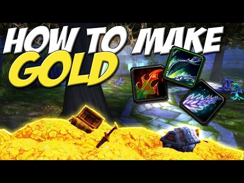 How To Make GOLD in Classic WOW Fresh - Diremaul East Herbalism GUIDE !