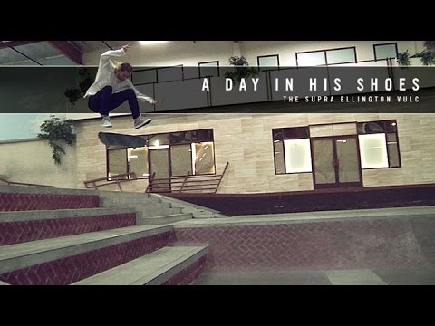 Erik Ellington - A Day In His Shoes | The Supra Ellington Vulc