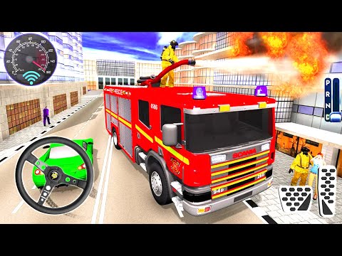 NY City Firefighter Simulator | Fire Truck Missions And Driving Simulator 2021 – Android Gameplay