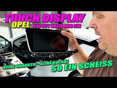 Opel Astra Touch Display broken after 900 km - New diagnostic device from Topdon - Mofa 2 purchased