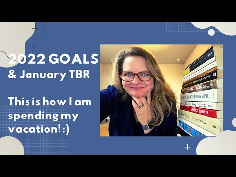 2022 Reading Goals and January Vacation TBR - 📚📚📚