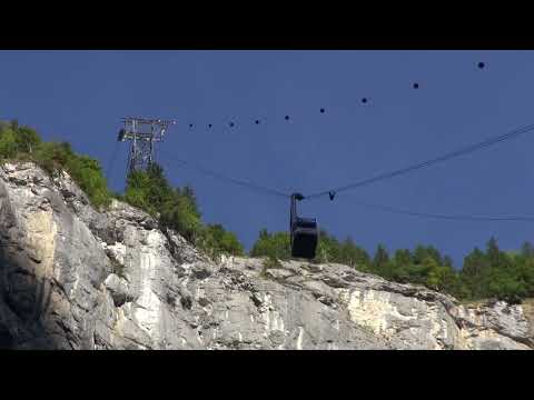 50-PB Pendelbahn Transportseilbahn Stechelberg - Mürren (CH)