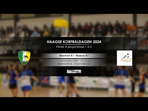 Haagse Korfbaldagen: Eibernest A1 - Madjoe A1 / Finale