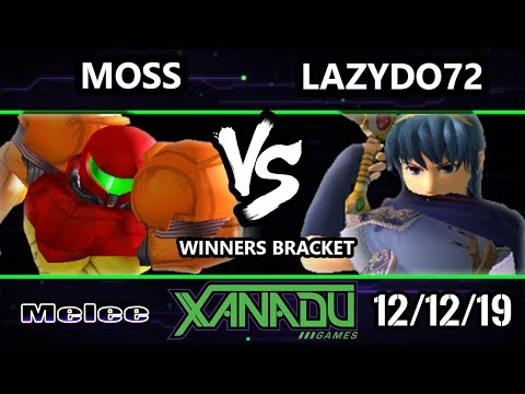 S@X 332 SSBM - moss (Samus) Vs. LazyDo72 (organic) (Marth) Smash Melee Winners Round 2