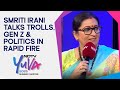 Smriti Irani Interview Smriti Irani Talks Trolls Gen Z Politics In Candid Rapid Fire
