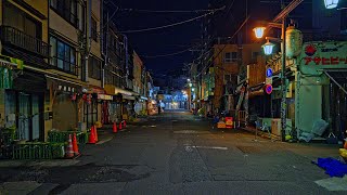 4K HDR｜夜更かし散歩｜Tokyo midnight walk from Inaricho to Asakusa【Other color variations】