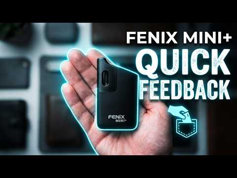 The Most Compact Vape? Fenix Mini+ First Look