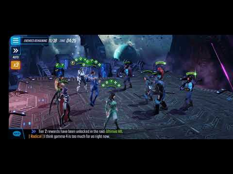 Raid! Ultimus VII (7) Difficulty 5 Boss node Ultimus - Marvel Strike Force
