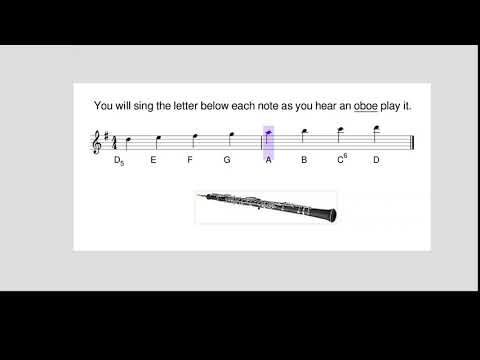 Notes on the Oboe that Kids Can Sing