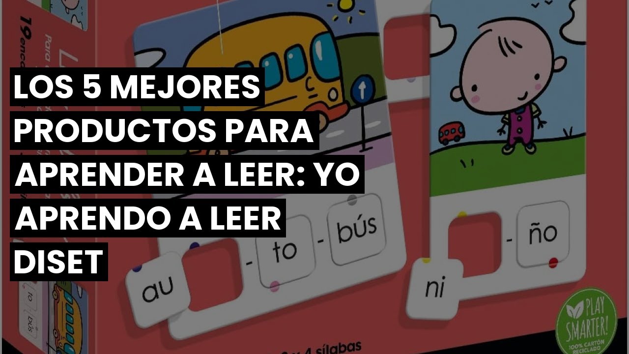 Watch 【YO APRENDO A LEER DISET】Los 5 mejores productos para aprender a leer: Yo Aprendo a Leer Diset ✅ Now 【YO APRENDO A LEER DISET】Los 5 mejores productos para aprender a leer: Yo Aprendo a Leer Diset ✅