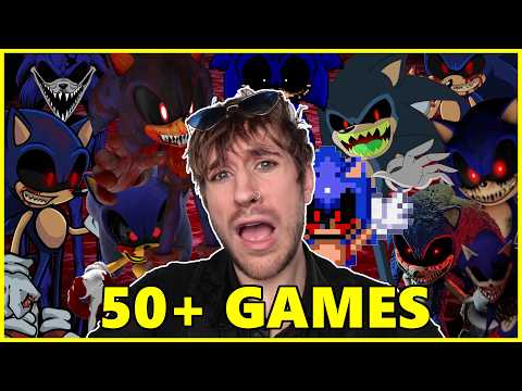 I Ranked Every Sonic exe game. It was a NIGHTMARE