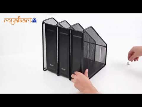 Magazine Holder 4-Tier Compartment