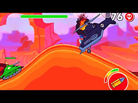 HILLS of STEEL -  adventure level 4 BOSS HELICOPTER