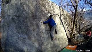 Video thumbnail of Agility, 7b+. Chironico