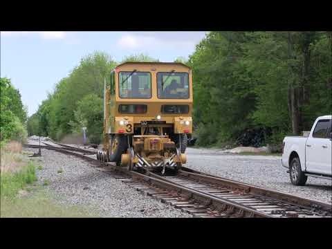 [HD] Trackmobile meets Mass Coastal MC-4 at Myricks