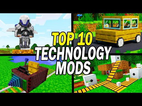 Top 10 Minecraft Technology Mods 2022 (Factory, Energy, Processing & Transport)