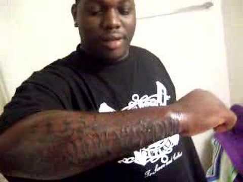 Young Black Gladiator Tattoo