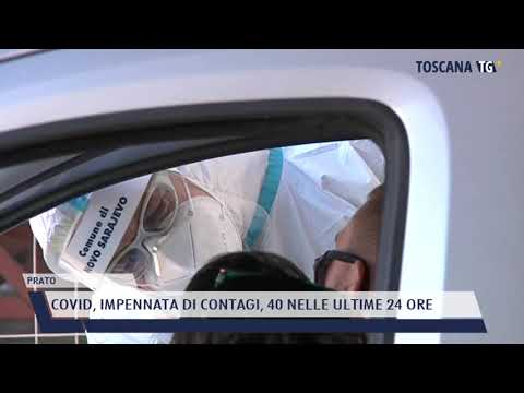 2021-07-28 PRATO - COVID, IMPENNATA DI CONTAGI, 40 NELLE ULTIME 24 ORE