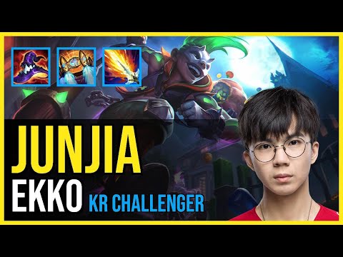 JunJia - EKKO vs. NIDALEE Jungle | KR Challenger