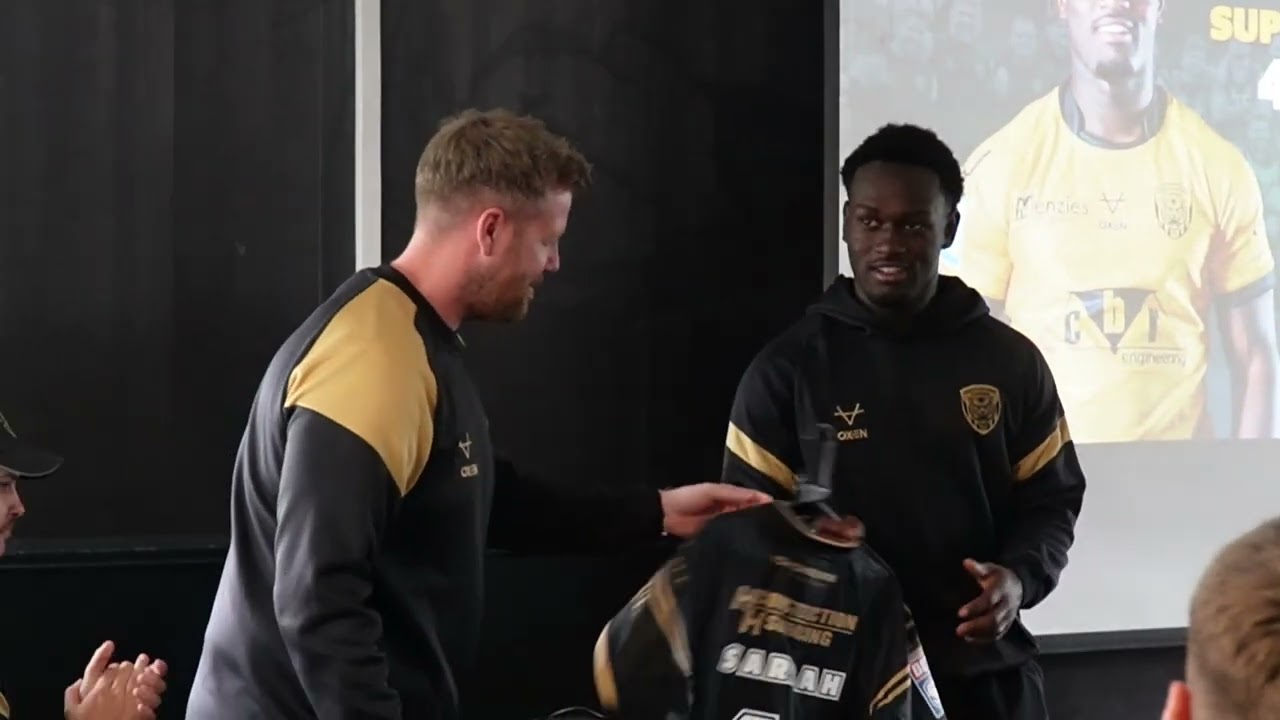 Daniel Sarbah First Team Debut Shirt Presentation