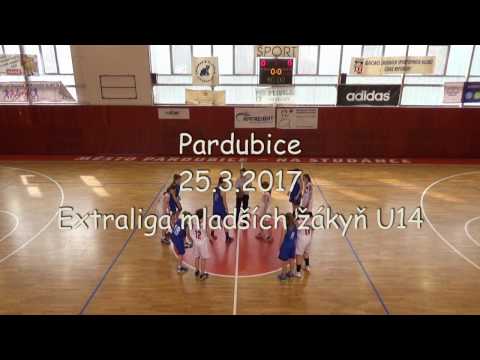 2017 0325 Basket U14 Extraliga U14 Panter Javorník - Studánka Pardubice