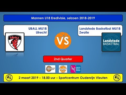 UBALL MU18 - Landstede Basketbal MU18, 02-03-2019, 2e kwart