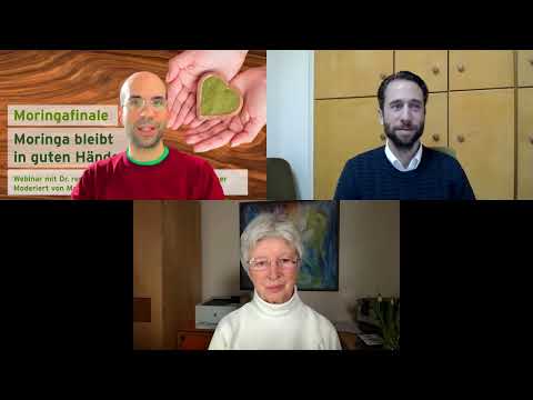 Moringa Webinar: „Moringa bleibt in guten Händen" mit Josefa Bucher und Dr. rer nat. Markus Schmid
