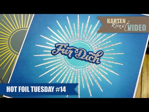 Karten-Kunst Hot Foil Tuesday #14 - Neue Hot Foil Plates von Memory Box