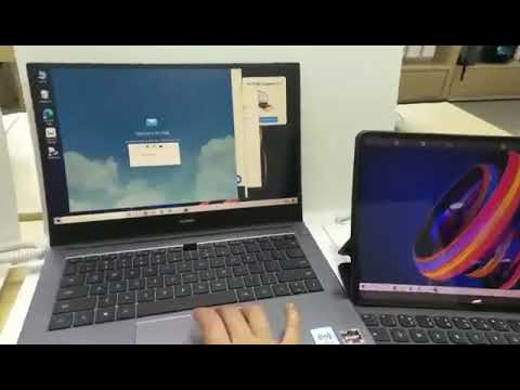 Multi screen Collaboration in Matepad Pro 12.6 to Huawei Laptop.