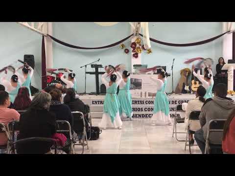 Coreografía "Gloria Shekinah" Danza Expresiva y Pandero