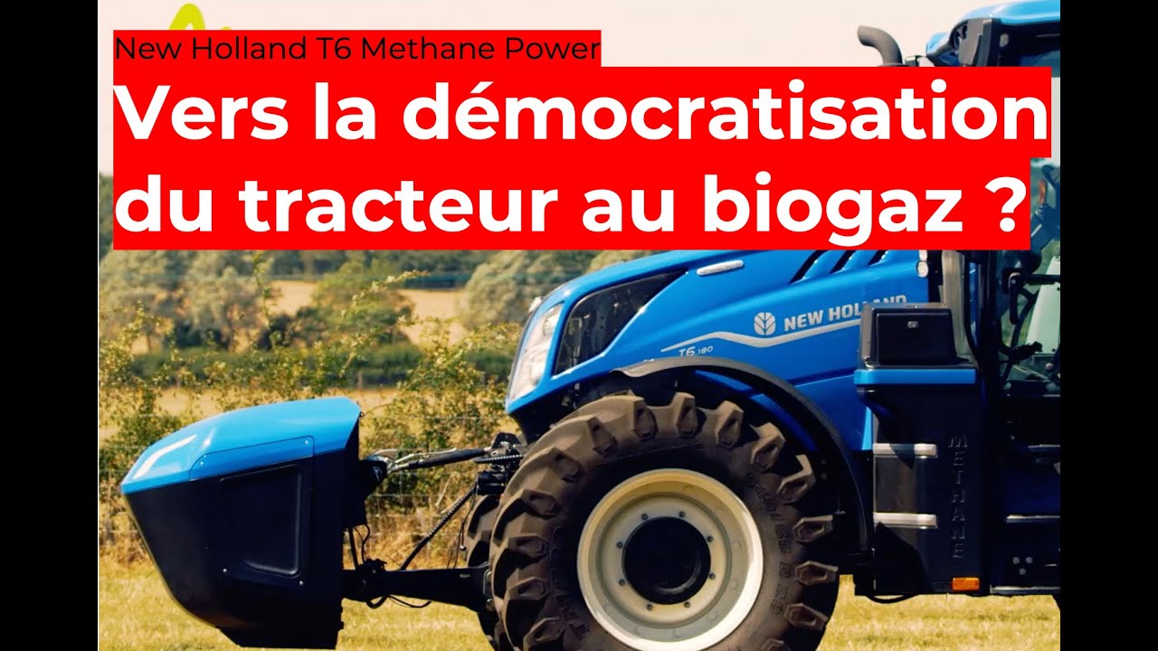 Un Sommet d'or pour le tracteur au méthane de New Holland