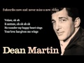 Dean Martin - Volare - Lyrics - Dean Martin Dean Martin - Volare - Lyrics