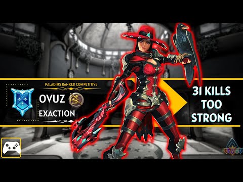 31 Kills Why Cassie's Exaction Talent is Too Strong Ovuz (Diamond) Paladins Ranked Competitive