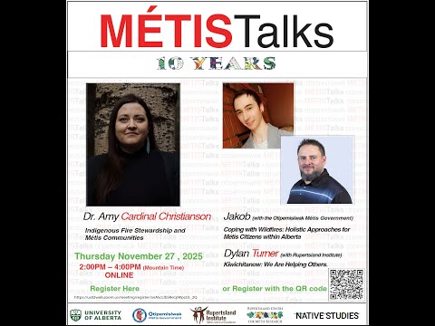 MÉTIS Talks Fall 2025, November 27