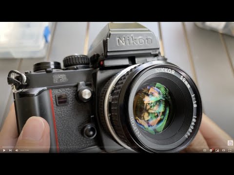 How To Use The Nikon F3 HP Lightmeter & Its Exposure Compensation Features F-3 Manual Shutter F3HP